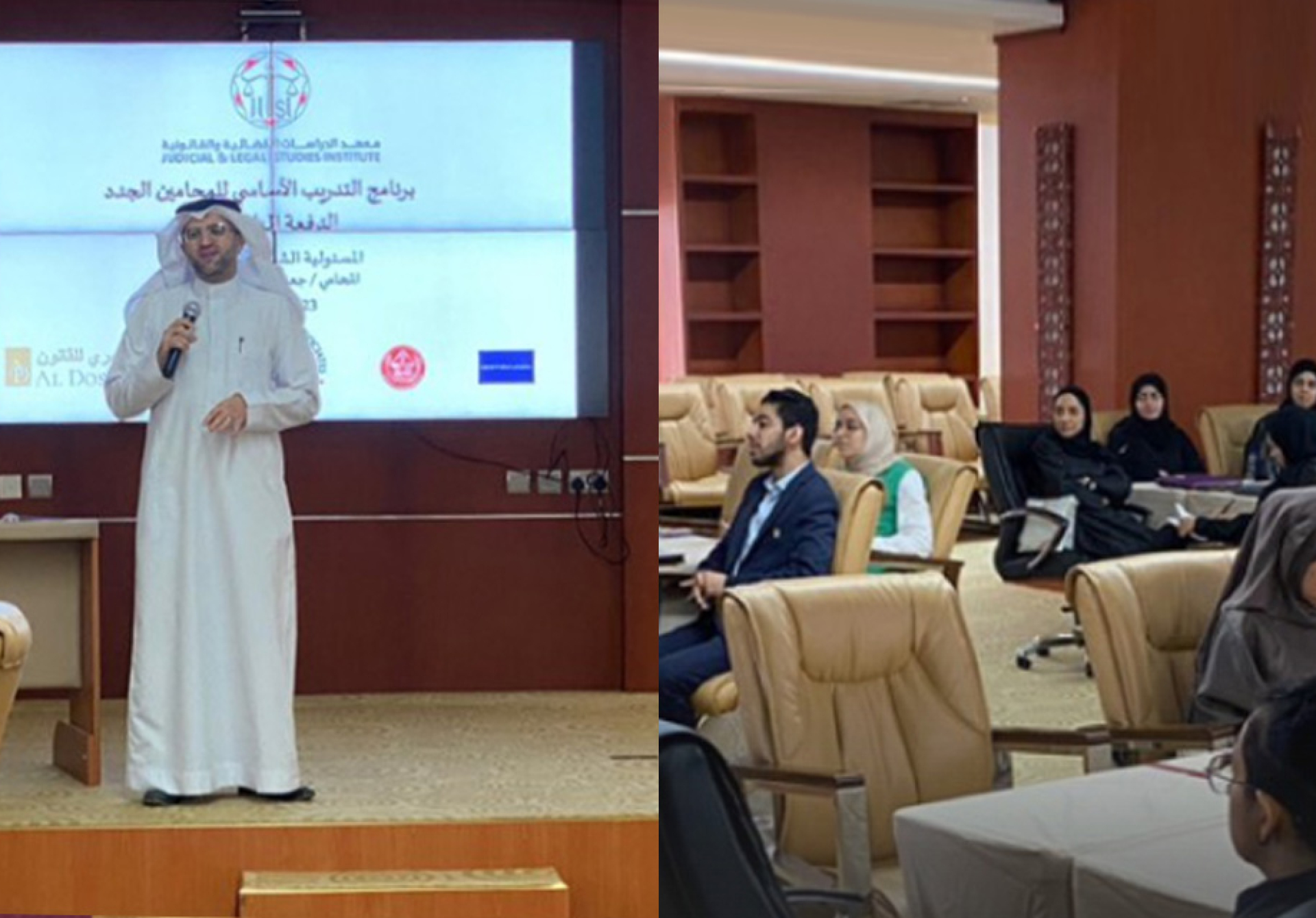 قدَم المحامي والمحكّم القانوني جعفر بن يوسف الجمري الرئيسي التنفيذي لمجموعة بن يوسف للتحكيم والمحاماة محاضرة قانونية بعنوان ( المسئولية عن حراسة الأشياء)