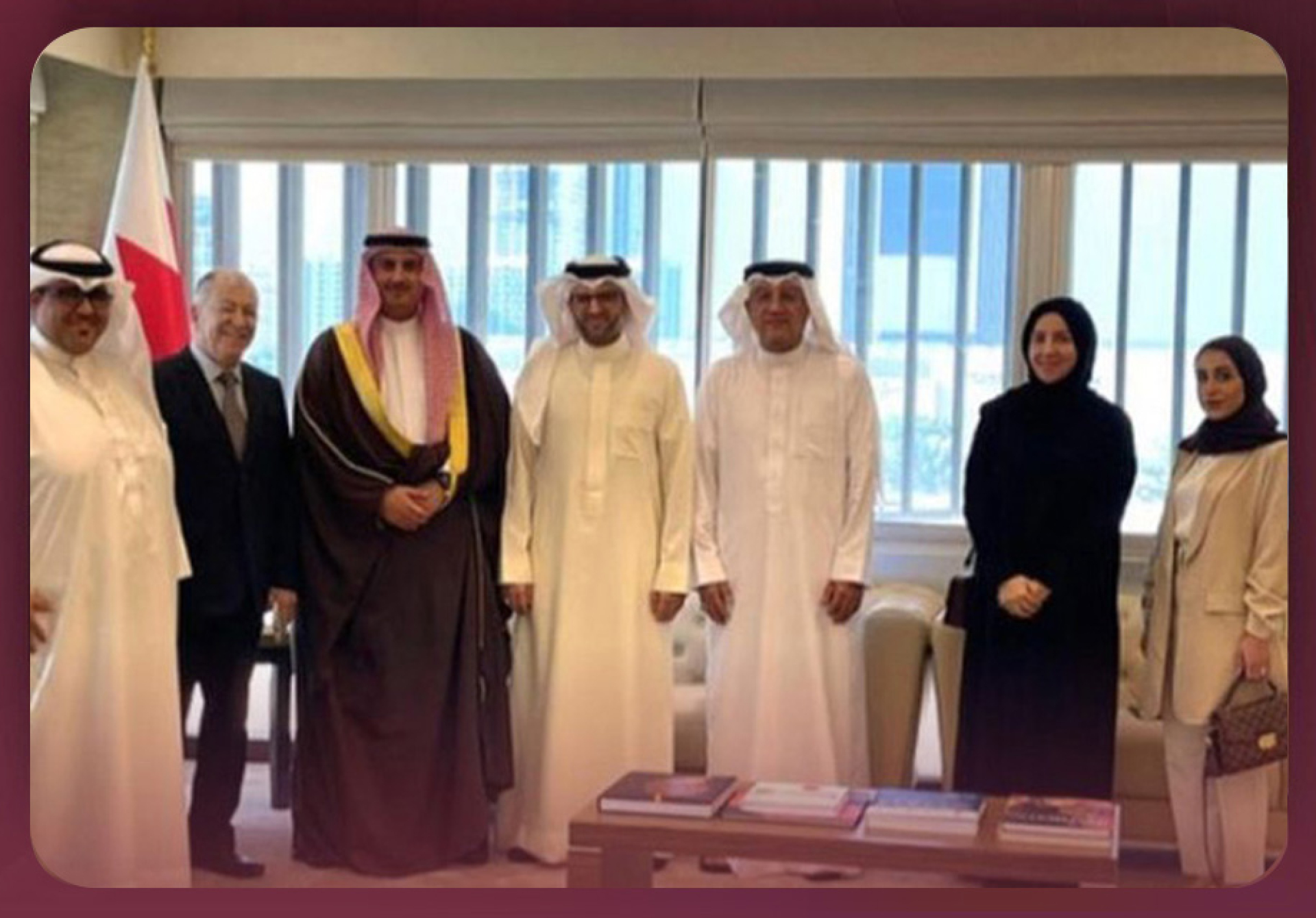 قام وفد من مجموعة بن يوسف للتحكيم التجاري والمحاماة والاستشارات القانونية والتنفيذ والتوثيق الخاص بلقاء سعادة وزير العدل والشئون الإسلامية والأوقاف
